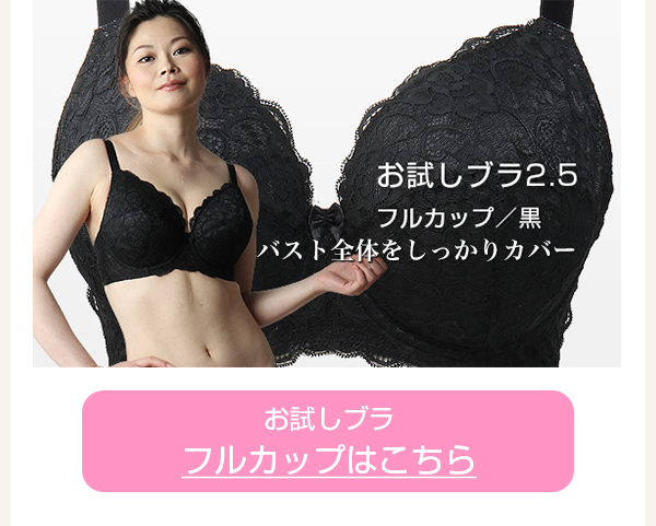 >　お試しブラ　フルカップ